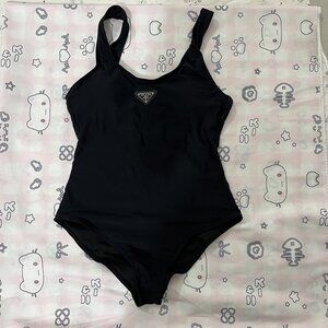 Prada Black Nylon Swimsuit